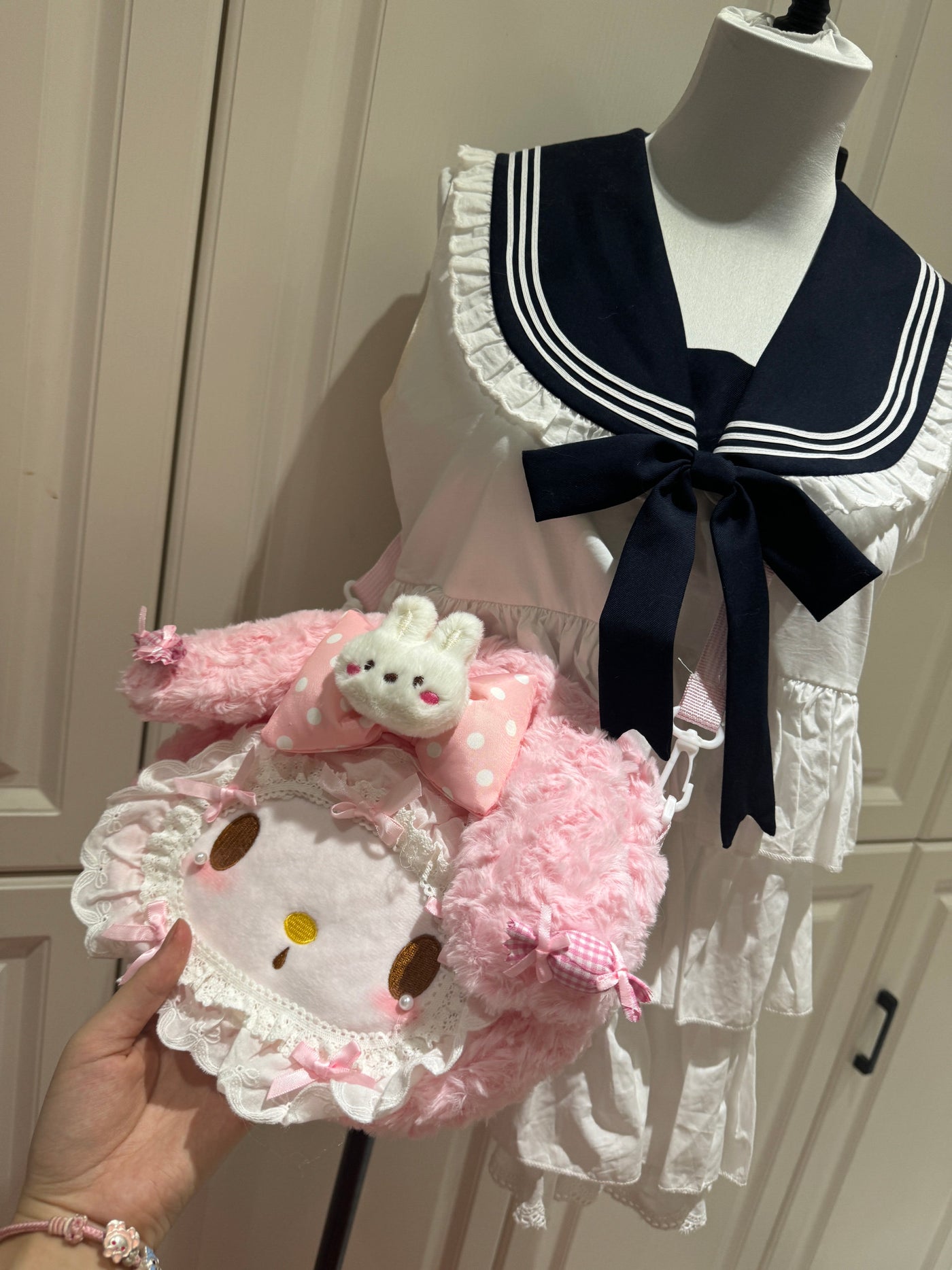 Xiao Zhai Miao - Strawberry Plush - Individually Selectable Lolita