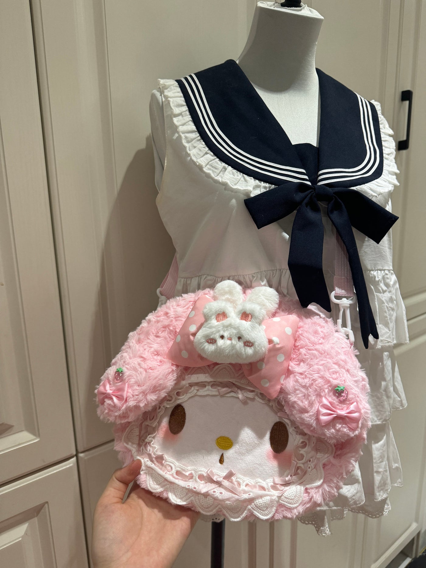 Xiao Zhai Miao - Strawberry Plush - Individually Selectable Lolita