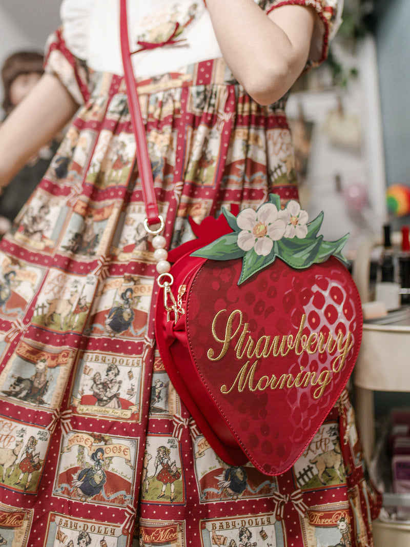 Morning Glory - Sweet Strawberry Lolita Bag - Individually Selectable Lolita