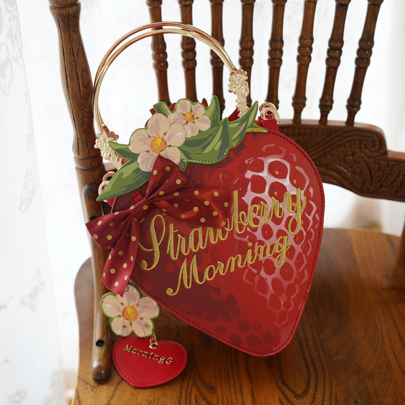 Morning Glory - Sweet Strawberry Lolita Bag - Individually Selectable Lolita