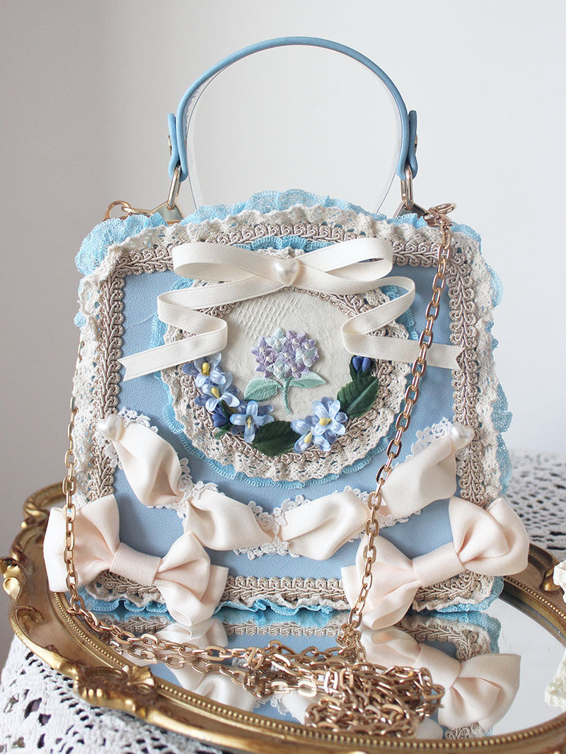 Deer Girl Handmade - Sweet Lolita Floral Lace Bag - Individually Selectable