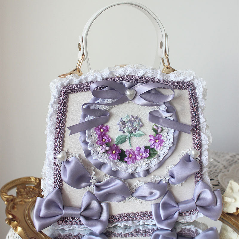 Deer Girl Handmade - Sweet Lolita Floral Lace Bag - Individually Selectable