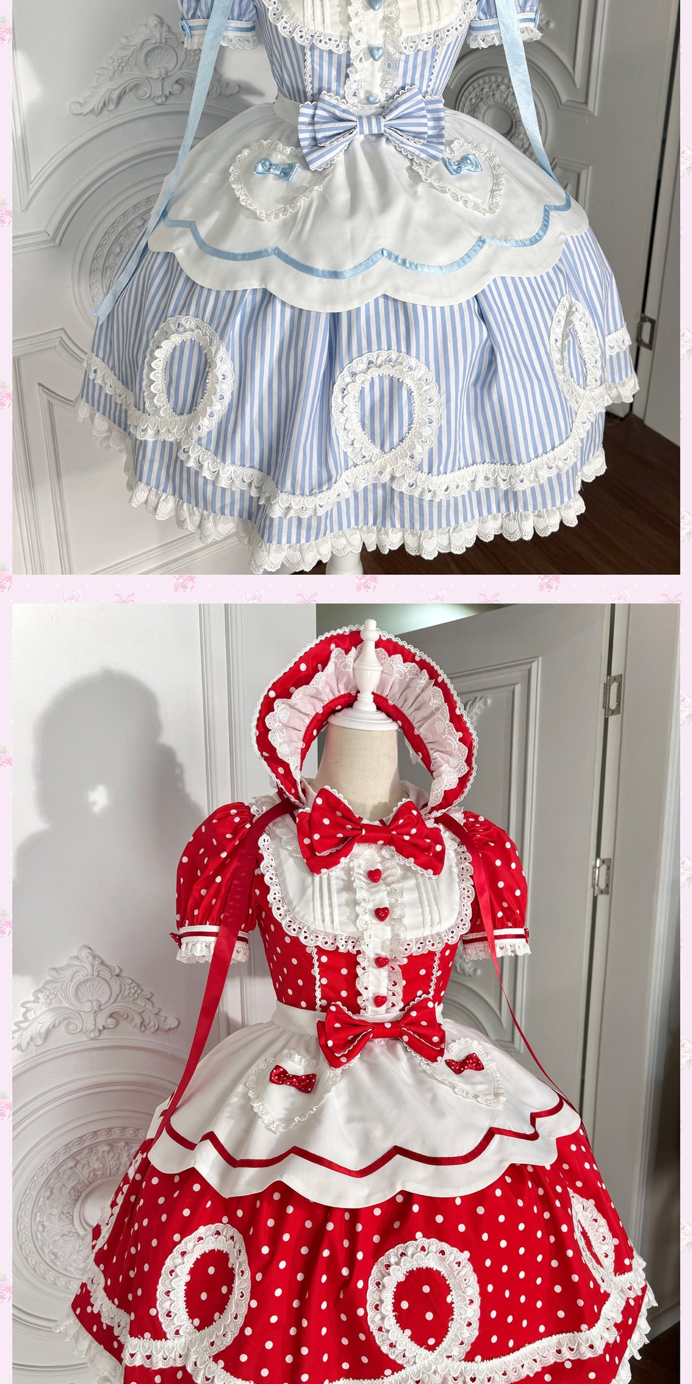 Tata Long Ear - Candy Shop Day Manager - Vintage-style Sweet Lolita