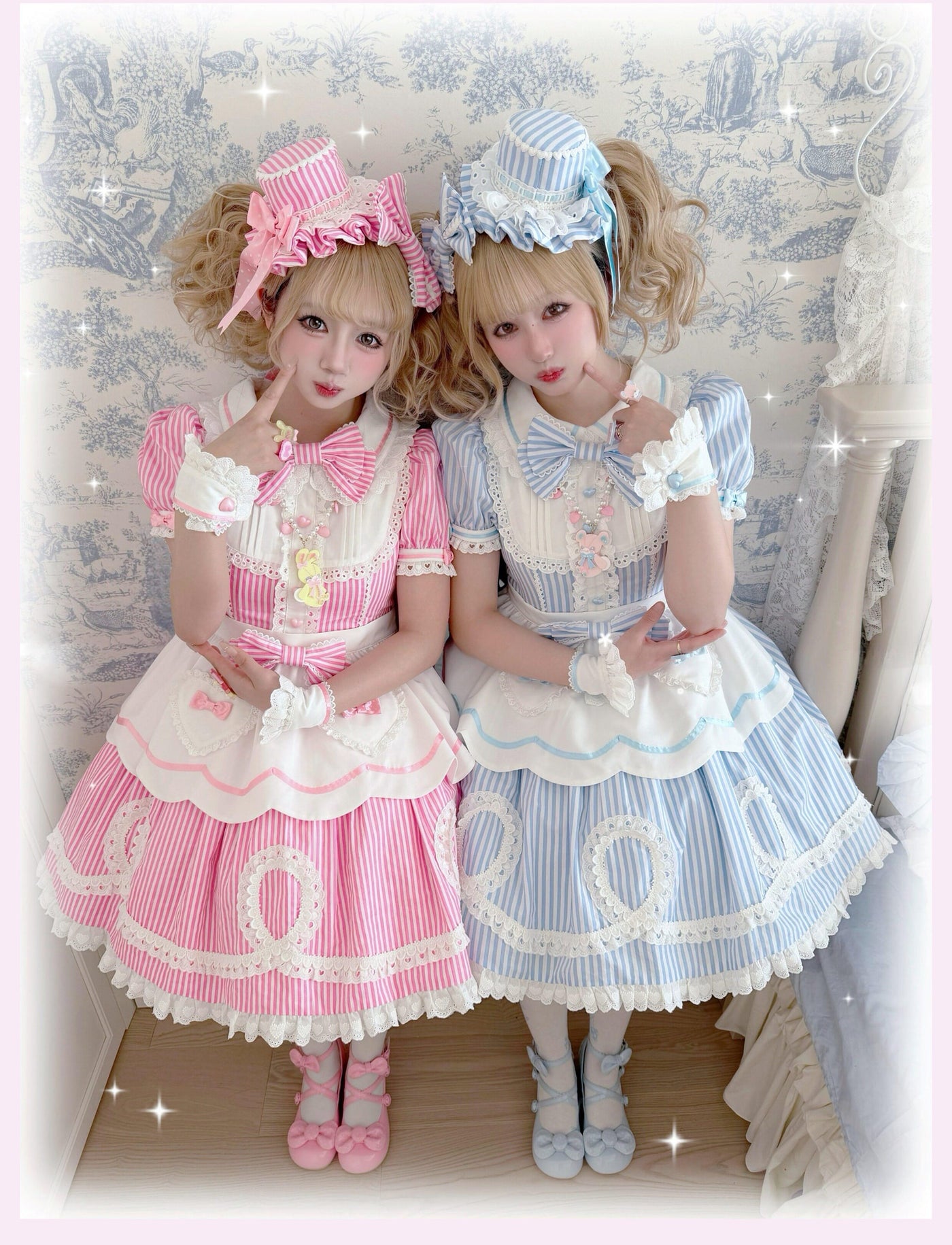 Tata Long Ear - Candy Shop Day Manager - Vintage-style Sweet Lolita