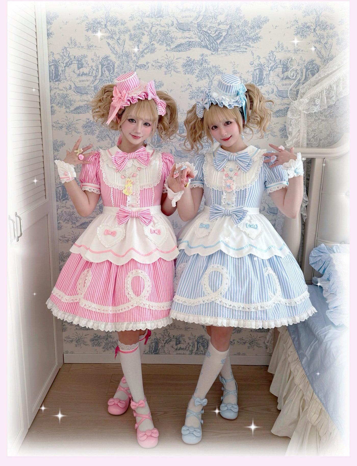 Tata Long Ear - Candy Shop Day Manager - Vintage-style Sweet Lolita