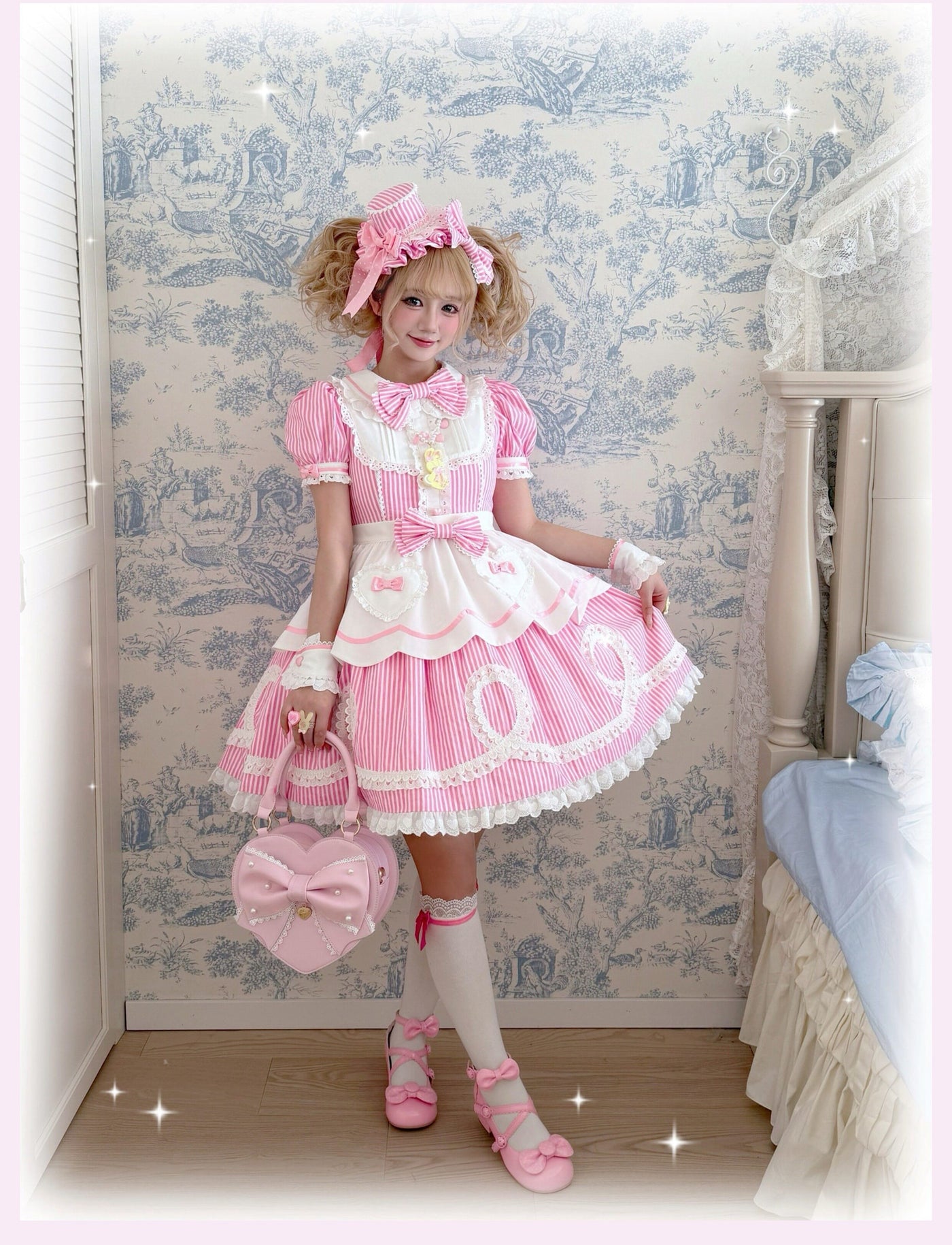 Tata Long Ear - Candy Shop Day Manager - Vintage-style Sweet Lolita