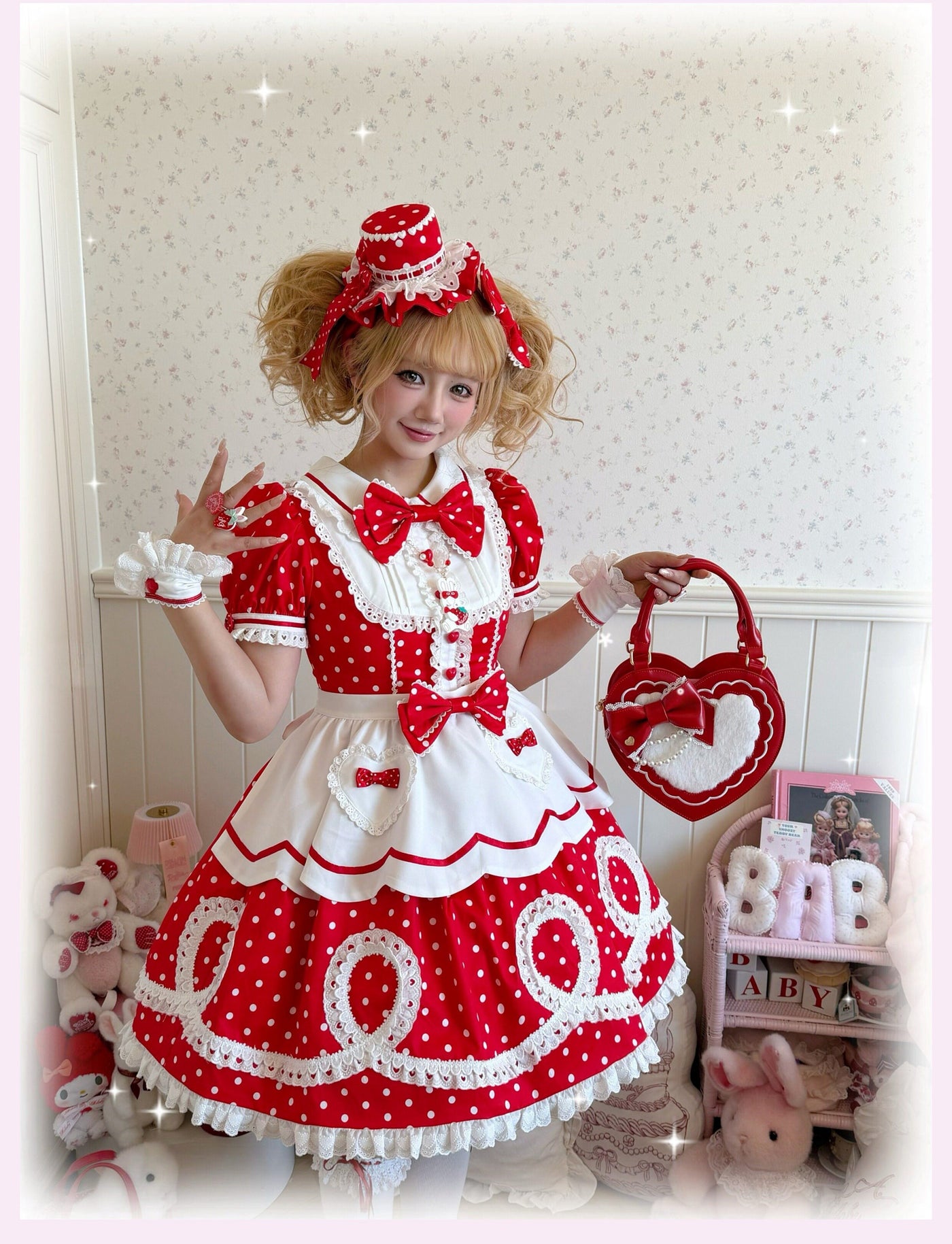 Tata Long Ear - Candy Shop Day Manager - Vintage-style Sweet Lolita