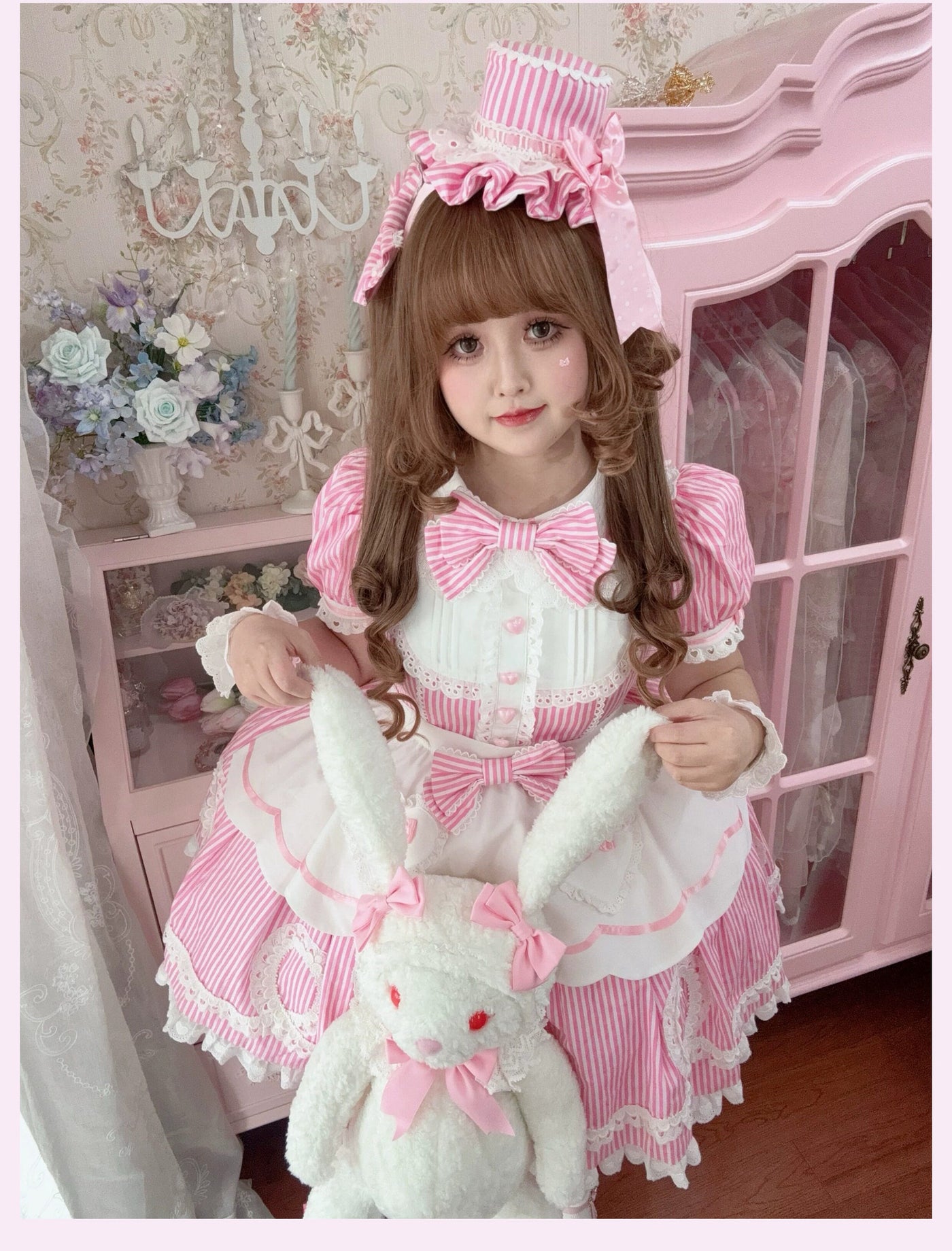 Tata Long Ear - Candy Shop Day Manager - Vintage-style Sweet Lolita