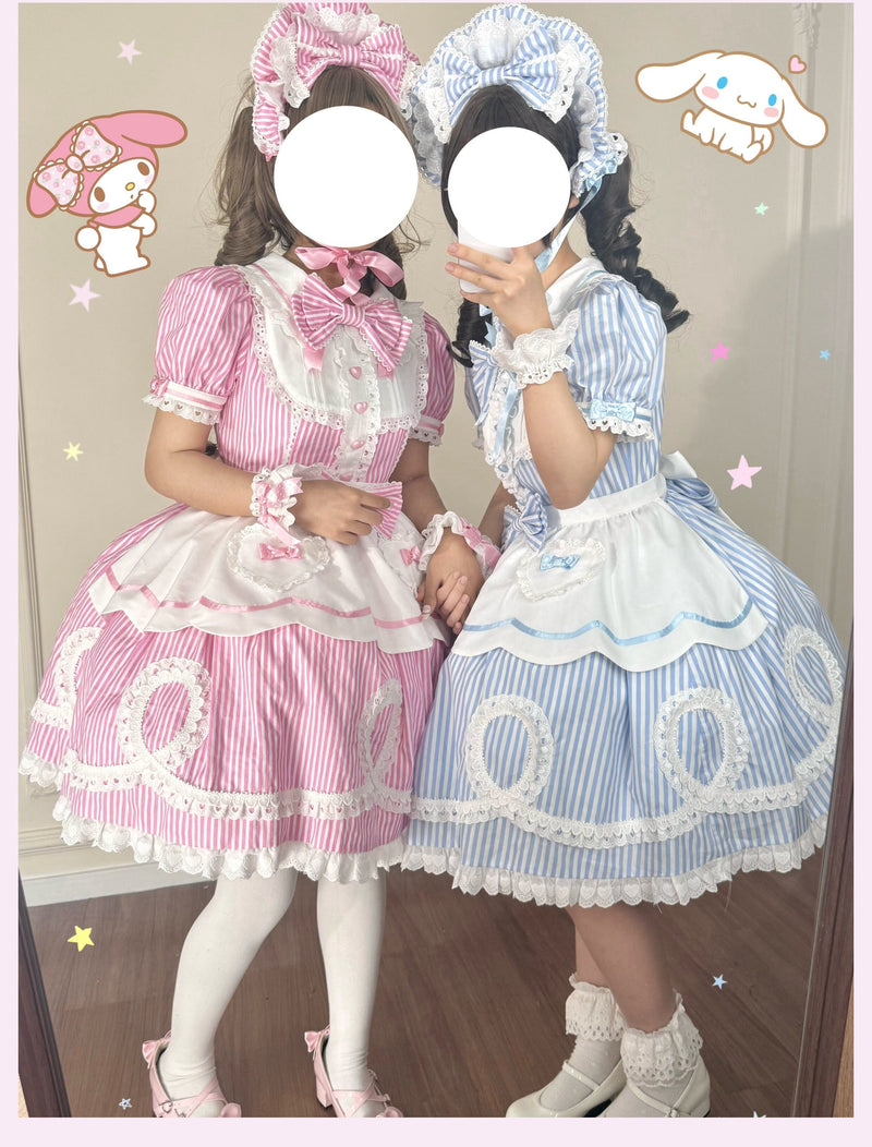 Tata Long Ear - Candy Shop Day Manager - Vintage-style Sweet Lolita