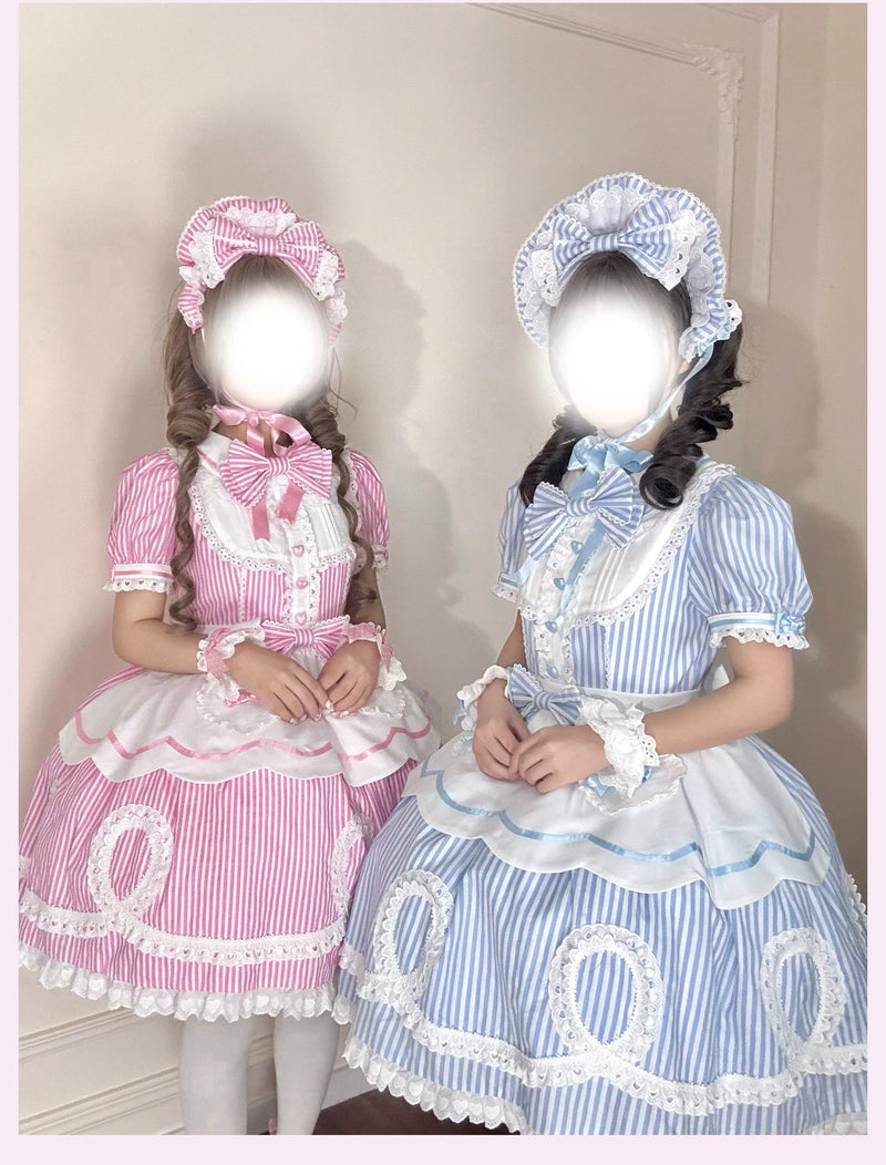 Tata Long Ear - Candy Shop Day Manager - Vintage-style Sweet Lolita