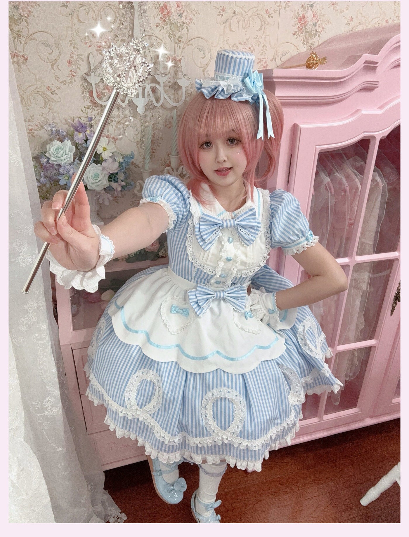 Tata Long Ear - Candy Shop Day Manager - Vintage-style Sweet Lolita