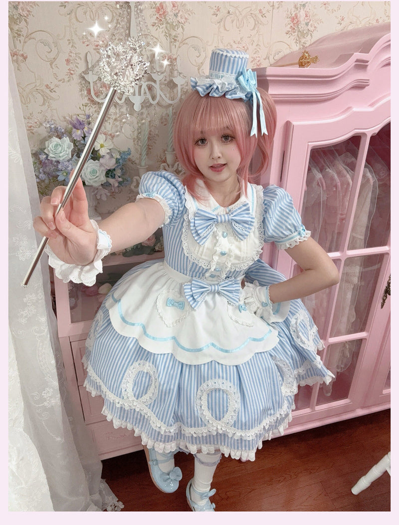 Tata Long Ear - Candy Shop Day Manager - Vintage-style Sweet Lolita