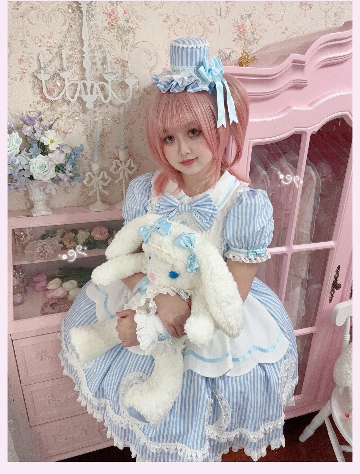 Tata Long Ear - Candy Shop Day Manager - Vintage-style Sweet Lolita