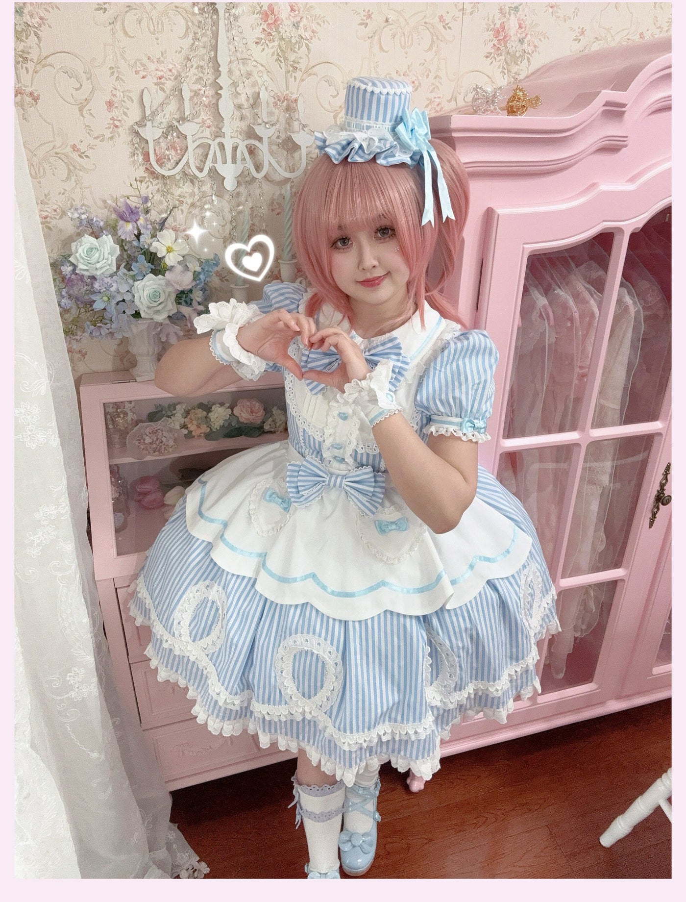 Tata Long Ear - Candy Shop Day Manager - Vintage-style Sweet Lolita