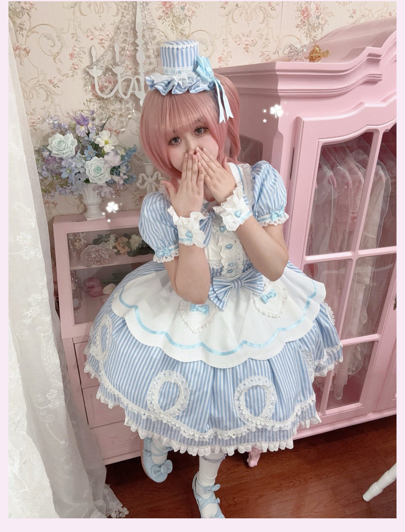 Tata Long Ear - Candy Shop Day Manager - Vintage-style Sweet Lolita