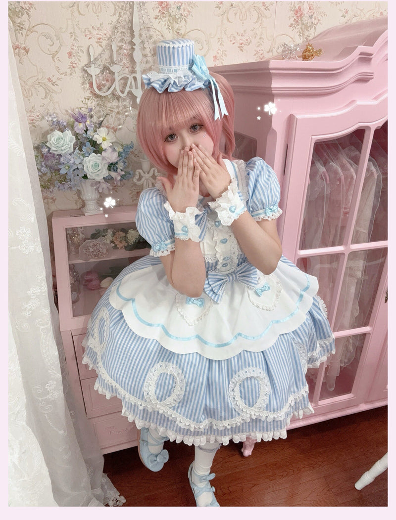 Tata Long Ear - Candy Shop Day Manager - Vintage-style Sweet Lolita