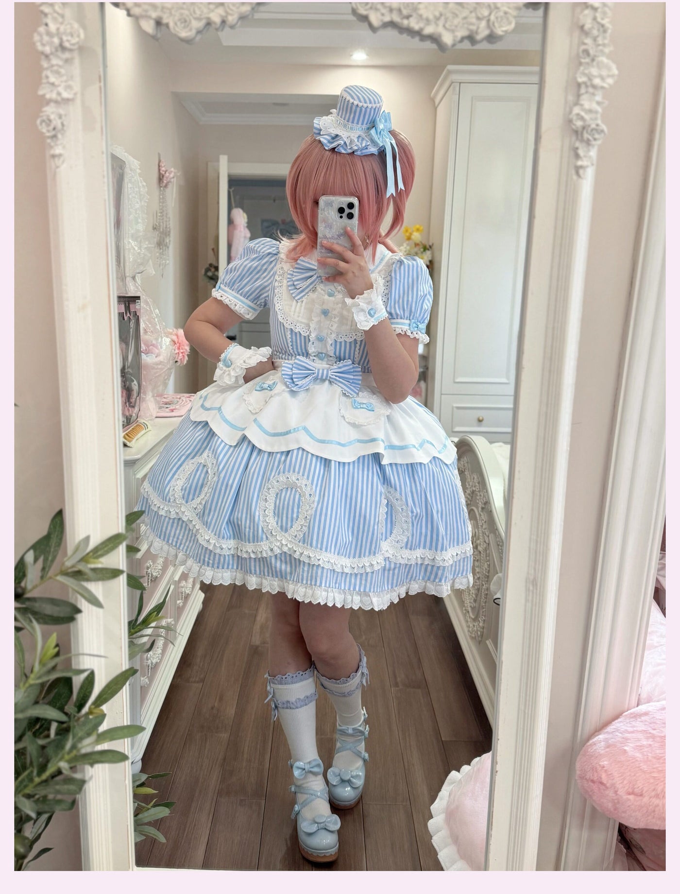 Tata Long Ear - Candy Shop Day Manager - Vintage-style Sweet Lolita