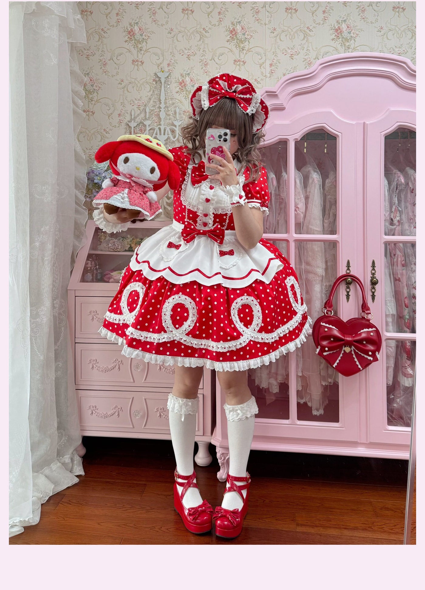 Tata Long Ear - Candy Shop Day Manager - Vintage-style Sweet Lolita