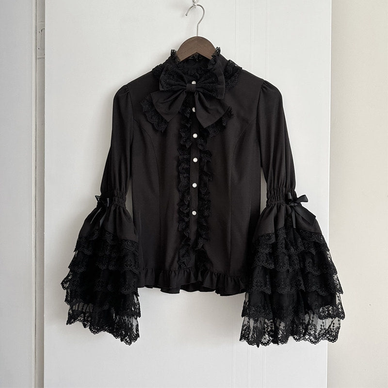 Hanguliang - Heartbeat of Love - Sweet Lolita tiered lace JSK