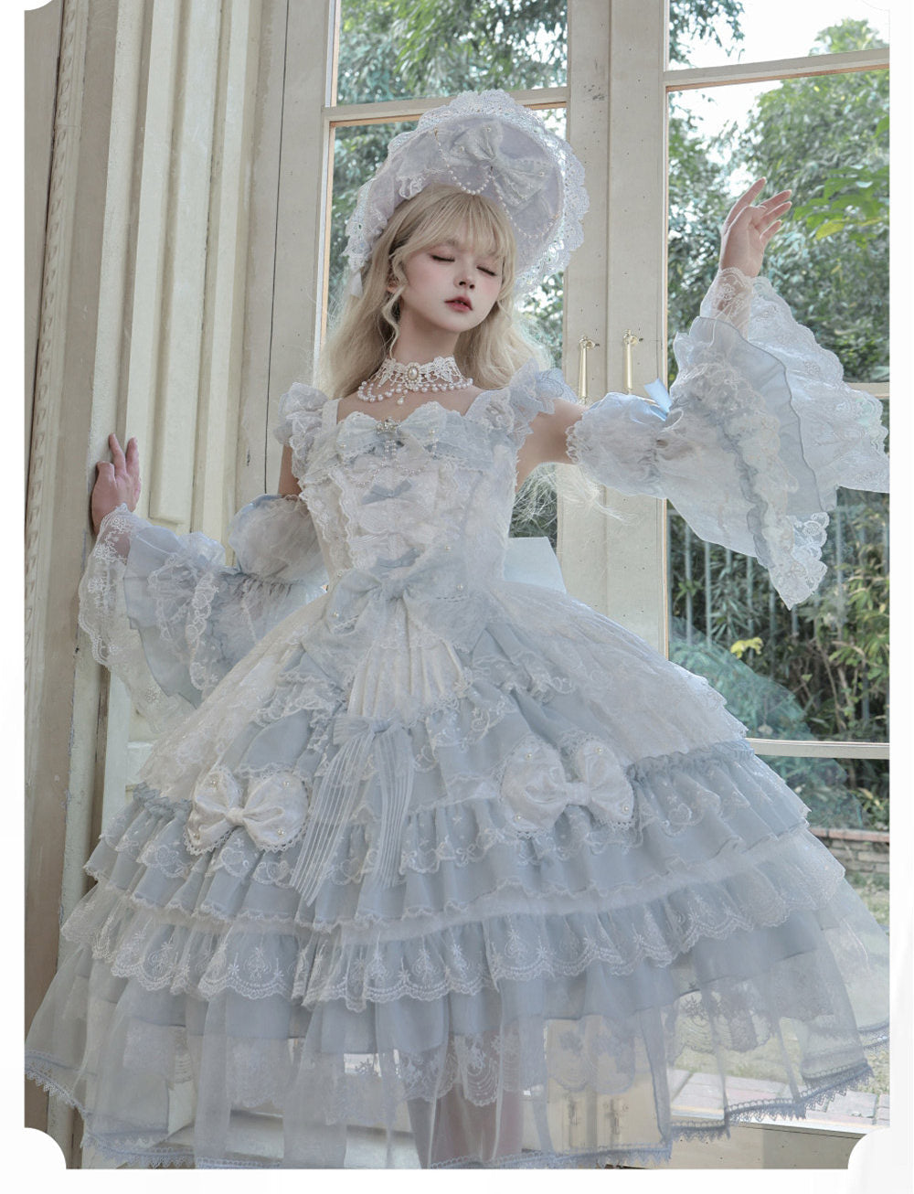 Pear Island Tea - Overture of Spring - Sweet lolita jumper skirt