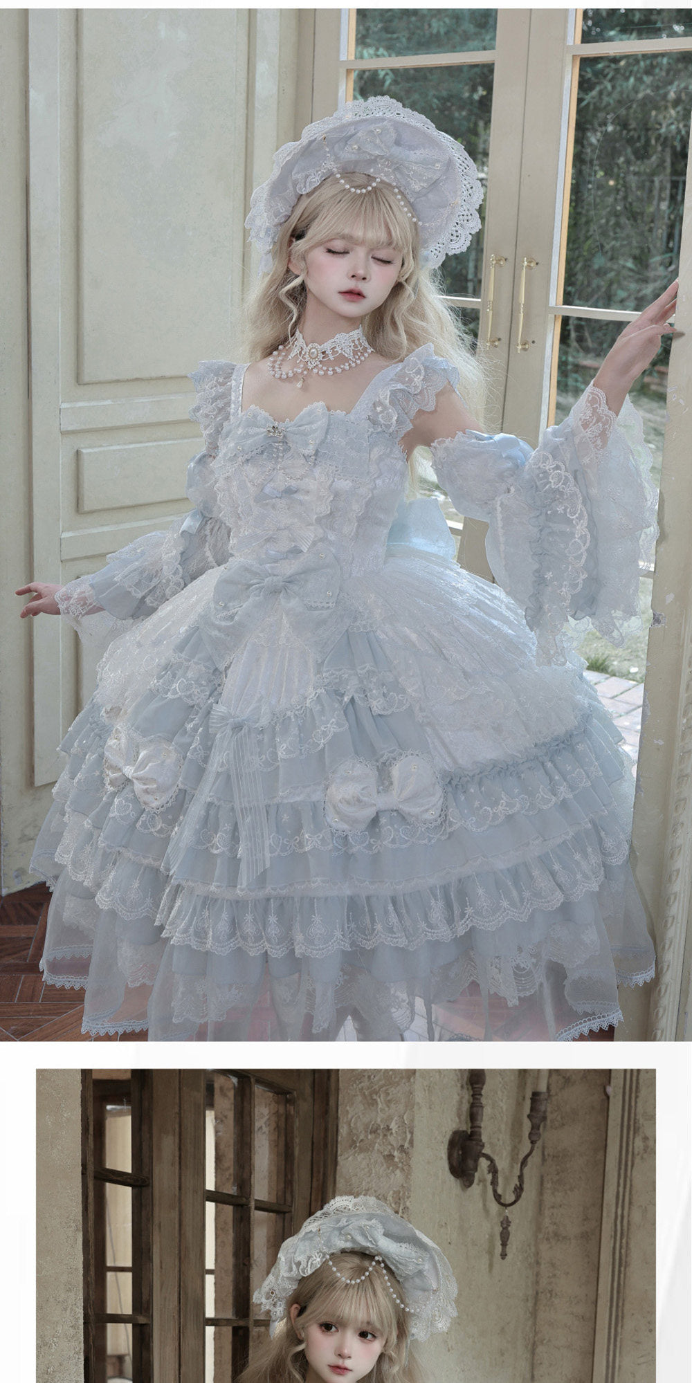 Pear Island Tea - Overture of Spring - Sweet lolita jumper skirt