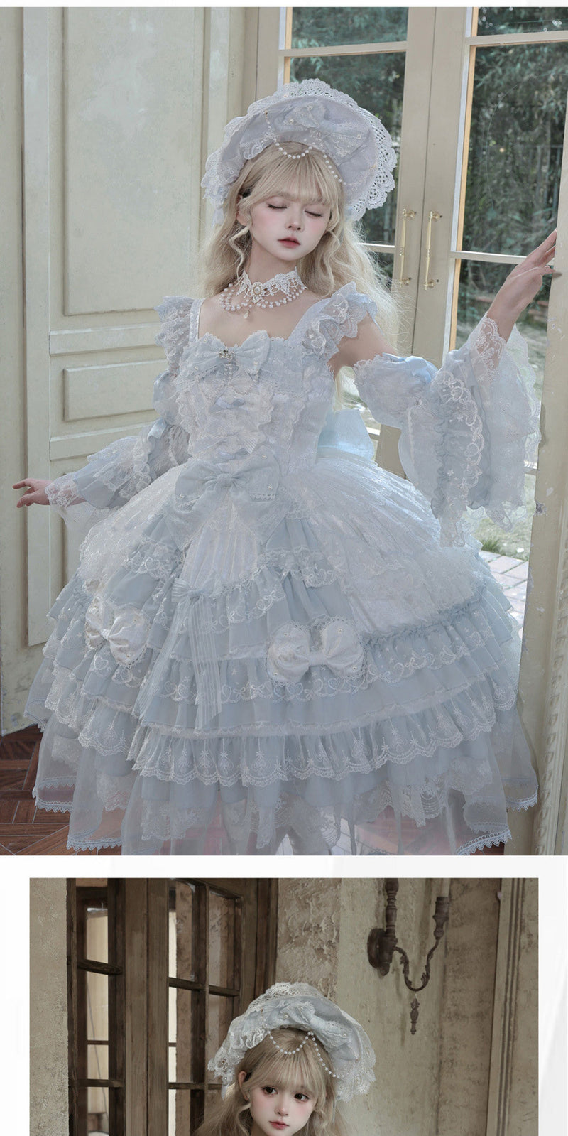 Pear Island Tea - Overture of Spring - Sweet lolita jumper skirt