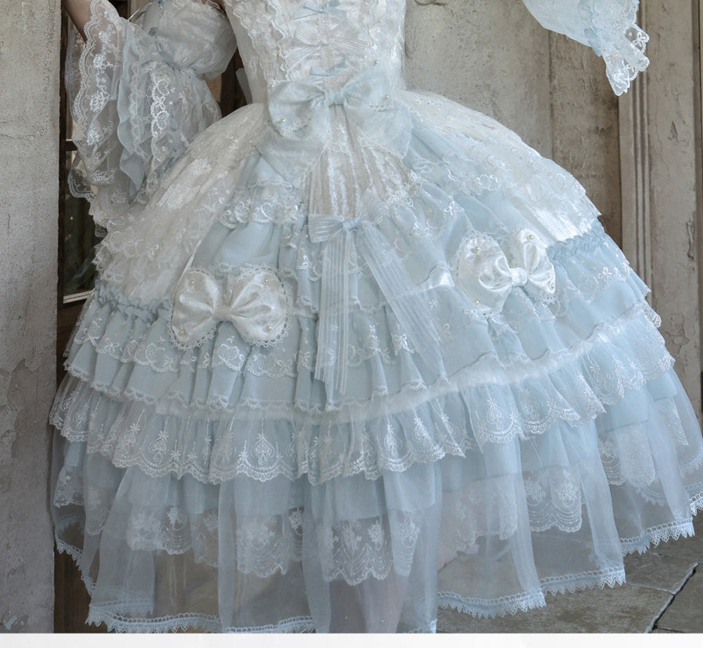 Pear Island Tea - Overture of Spring - Sweet lolita jumper skirt