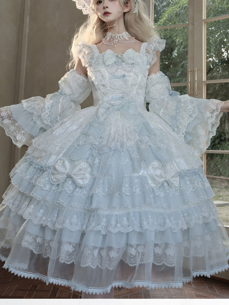 Pear Island Tea - Overture of Spring - Sweet lolita jumper skirt