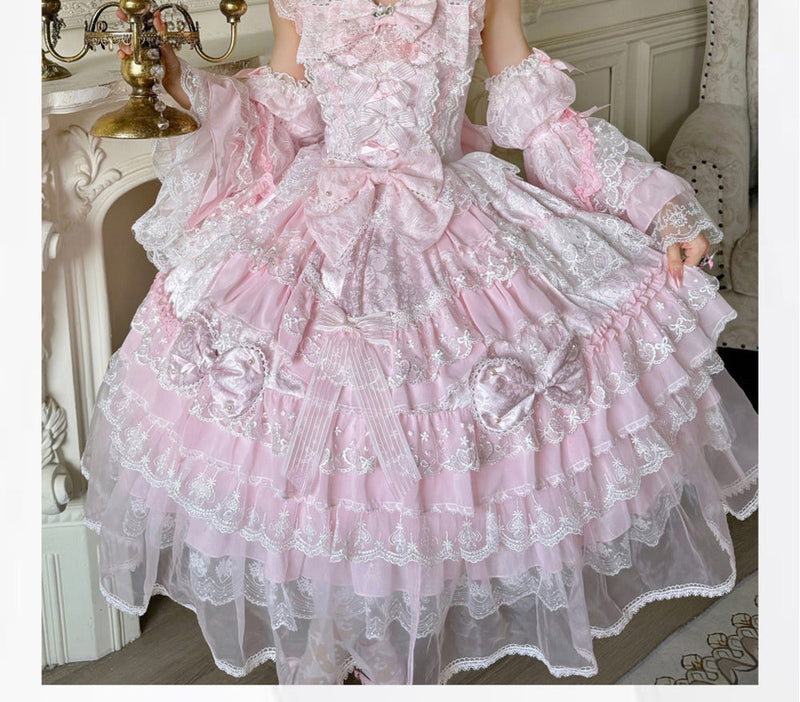 Pear Island Tea - Overture of Spring - Sweet lolita jumper skirt