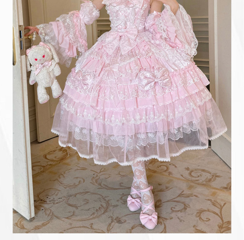 Pear Island Tea - Overture of Spring - Sweet lolita jumper skirt