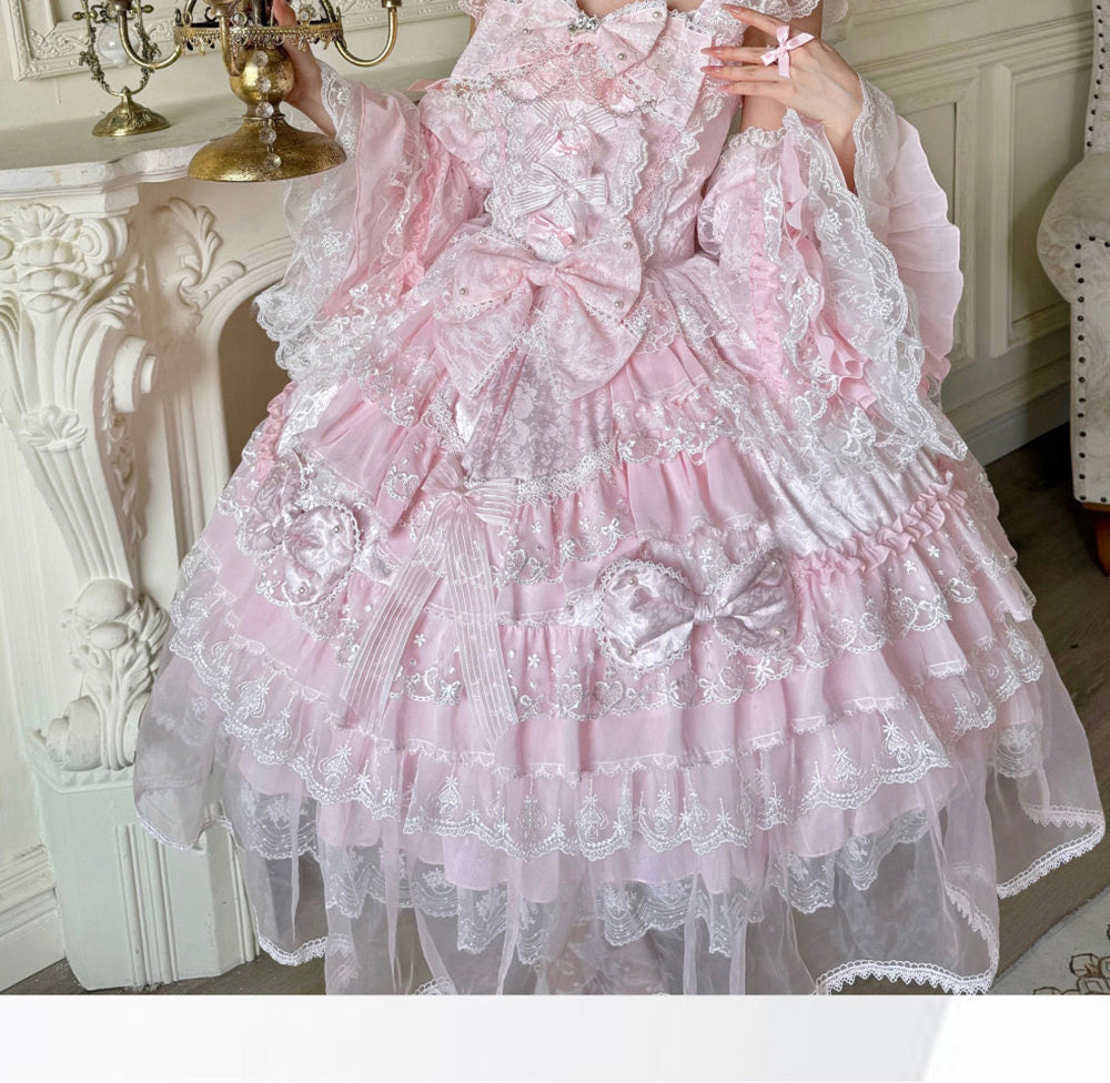 Pear Island Tea - Overture of Spring - Sweet lolita jumper skirt