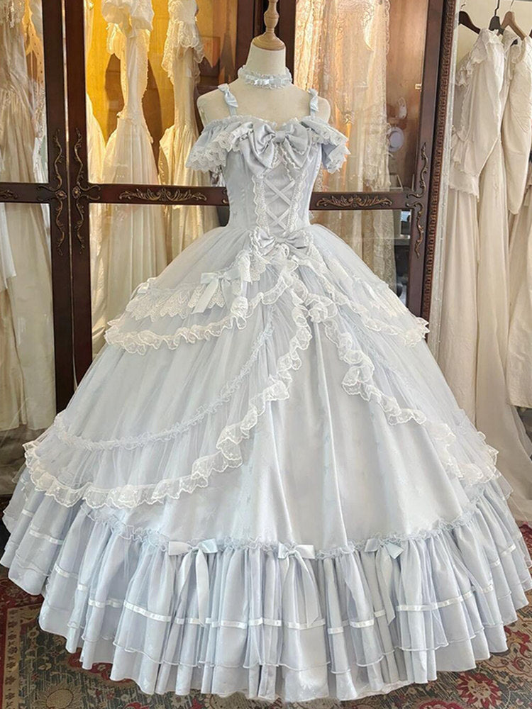 Sweet Scene - Bridal Lolita Ballgown - Formal off-shoulder Lolita