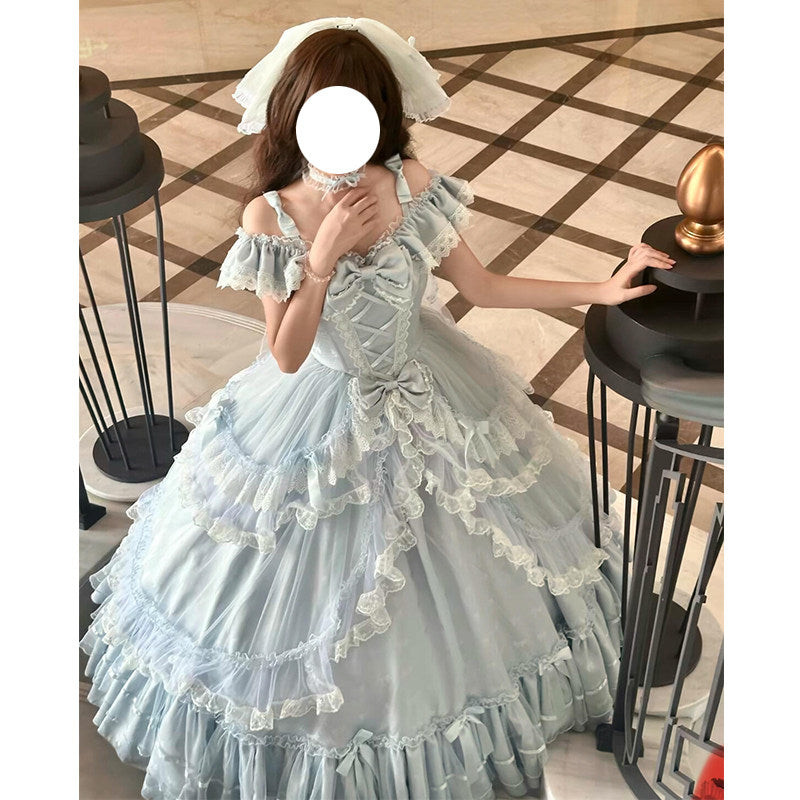 Sweet Scene - Bridal Lolita Ballgown - Formal off-shoulder Lolita