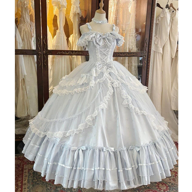 Sweet Scene - Bridal Lolita Ballgown - Formal off-shoulder Lolita