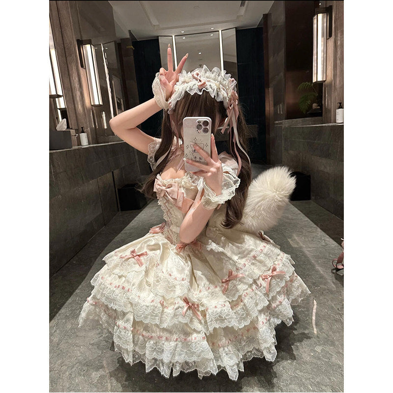 Creamy - Tiered Cake - JSK Dress