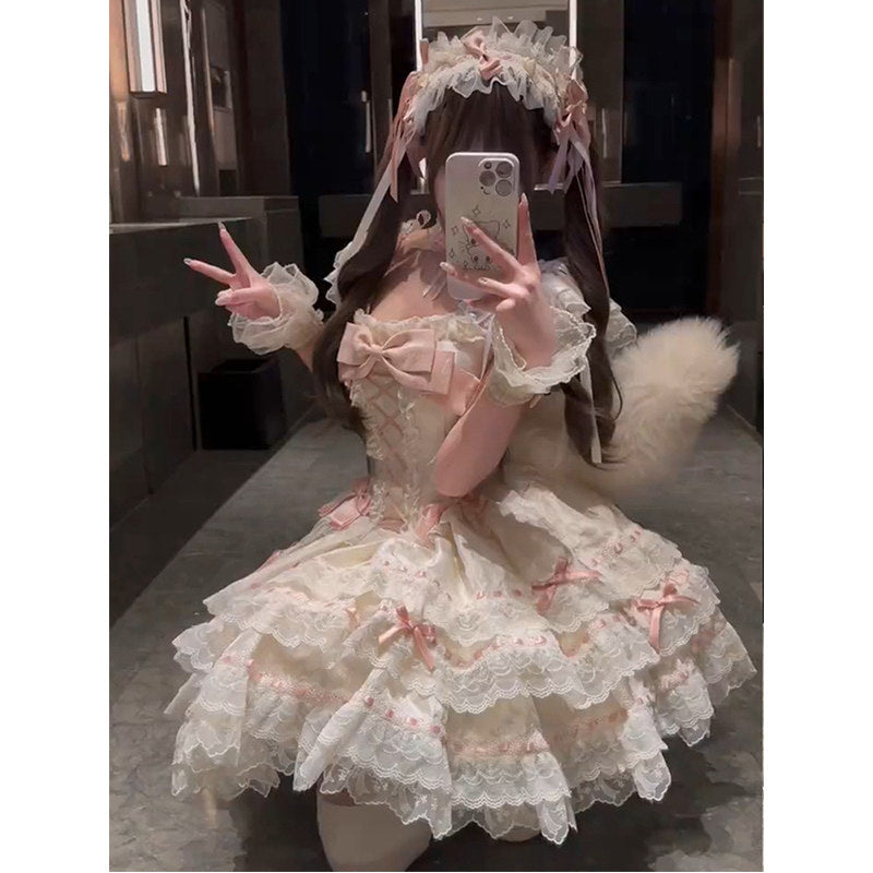 Creamy - Tiered Cake - JSK Dress