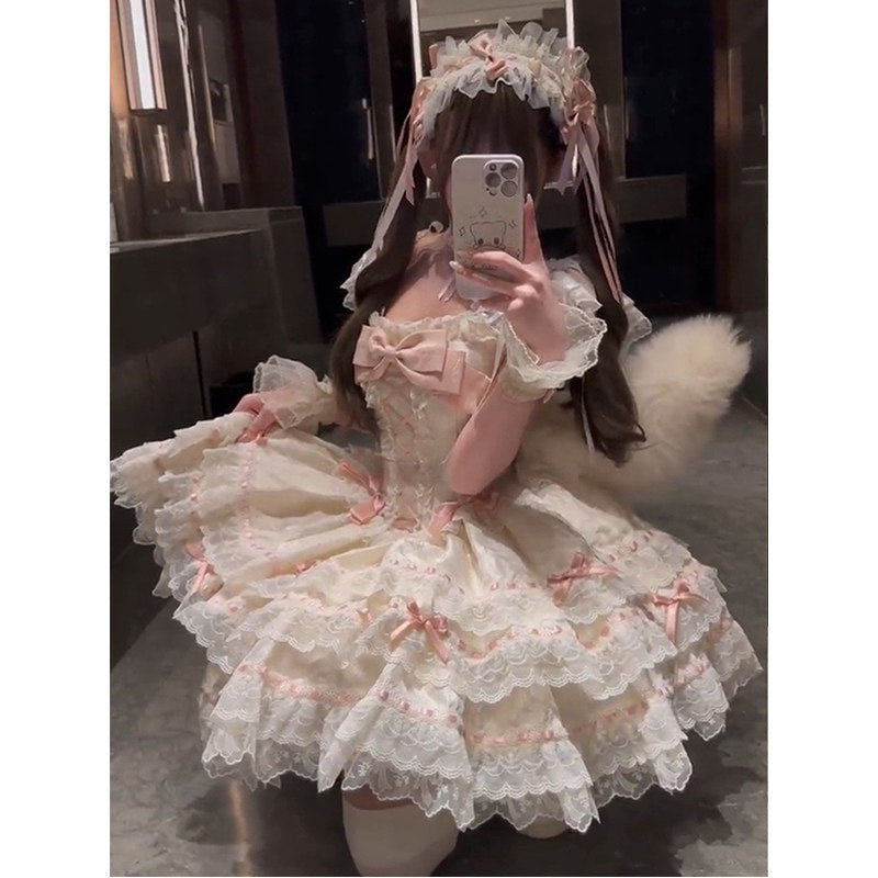 Creamy - Tiered Cake - JSK Dress