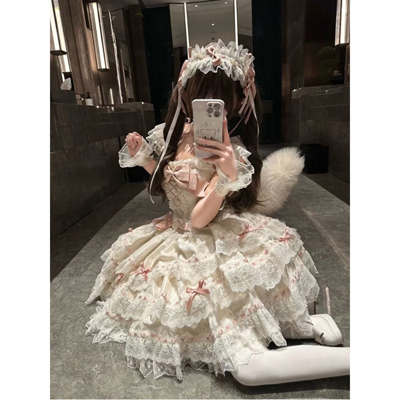 Creamy - Tiered Cake - JSK Dress