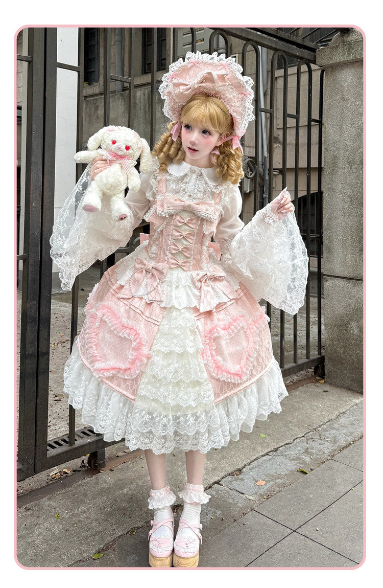 Jelly Girl - Princess Sleeve - Bell-Cuff Blouse