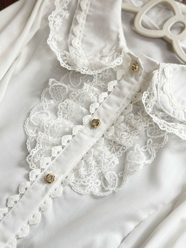 Jelly Girl - Princess Sleeve - Bell-Cuff Blouse