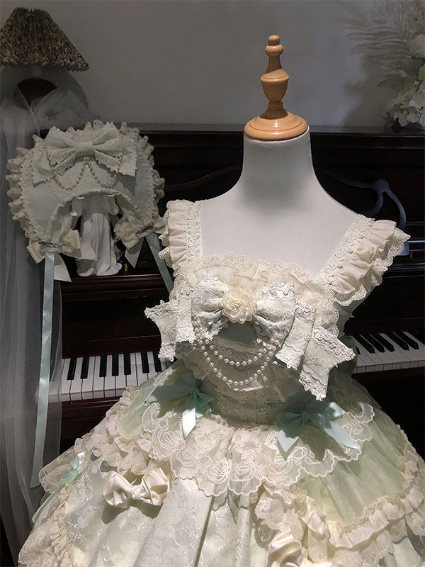 Creamy - Green Ballet - Camisole JSK Dress
