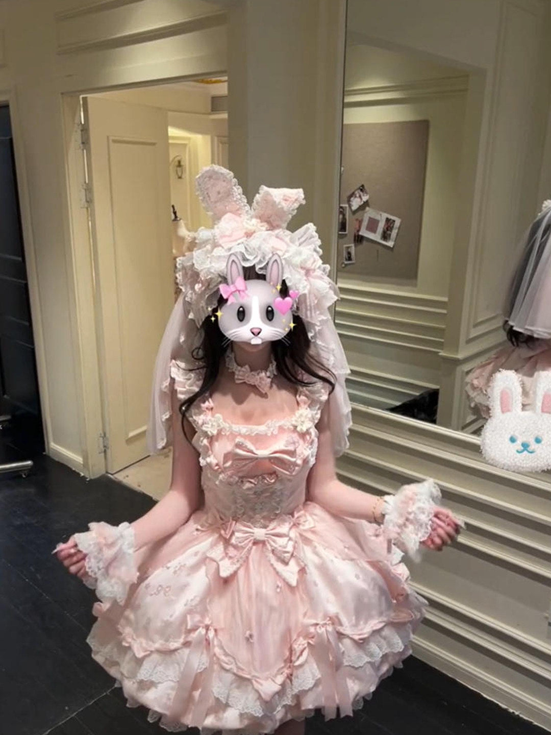 Creamy - Cherry Blossom Ballet - Pink JSK Dress