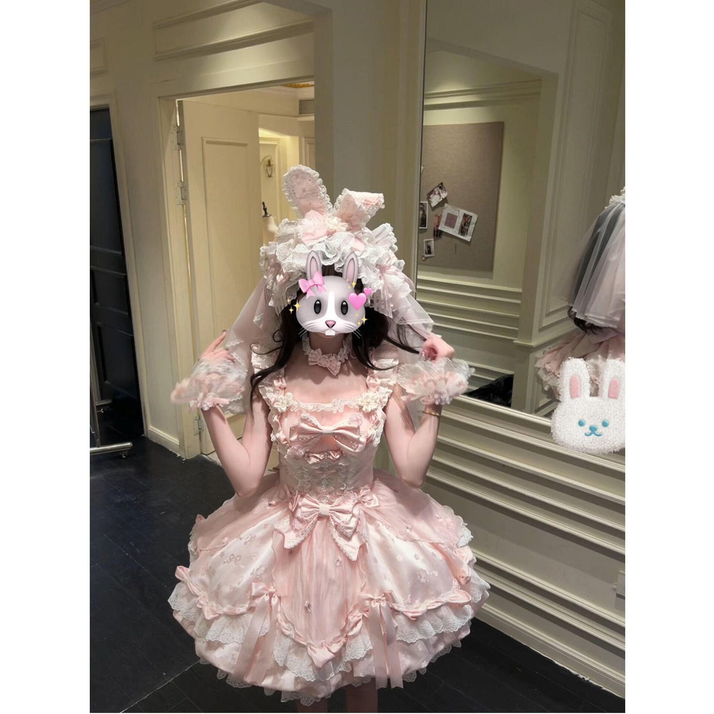 Creamy - Cherry Blossom Ballet - Pink JSK Dress
