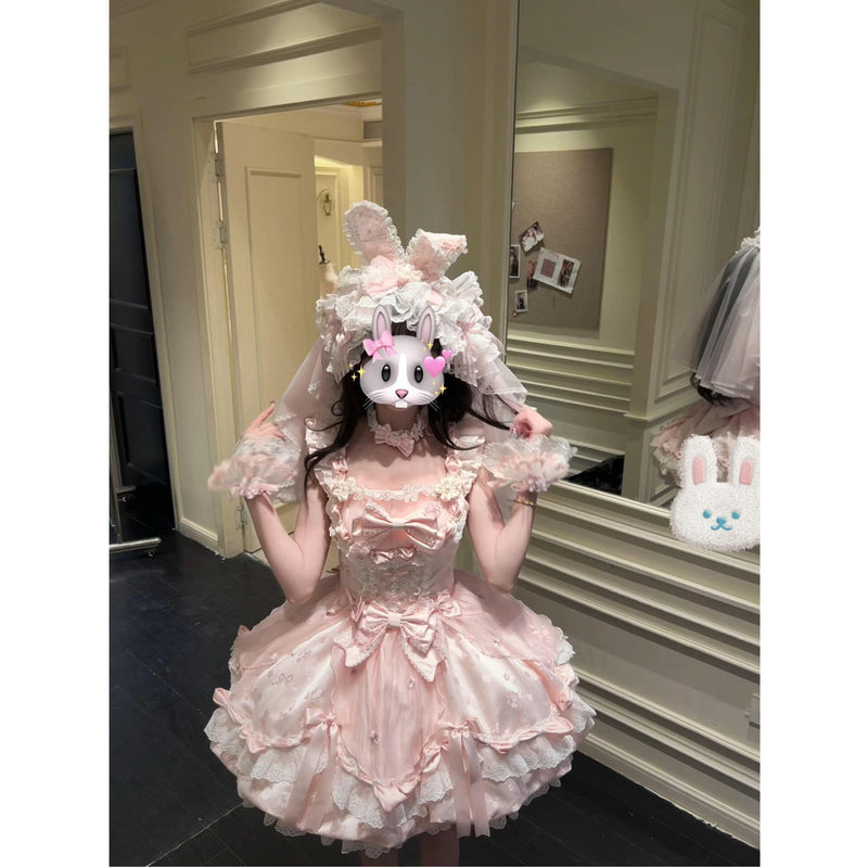 Creamy - Cherry Blossom Ballet - Pink JSK Dress