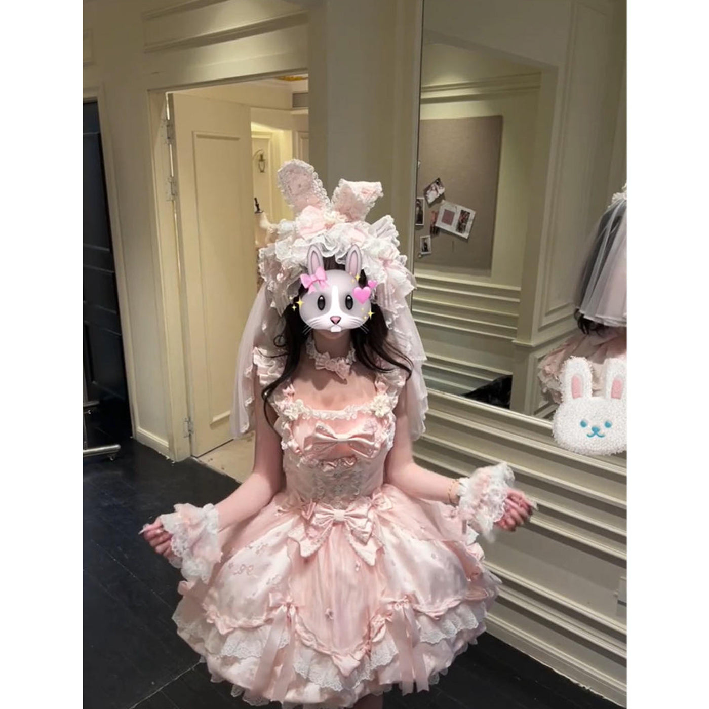 Creamy - Cherry Blossom Ballet - Pink JSK Dress