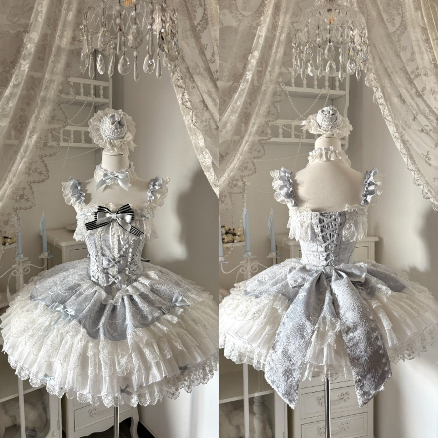 Alice - Sweet Sugar Love Song Balletcore - JSK dress with sweetheart