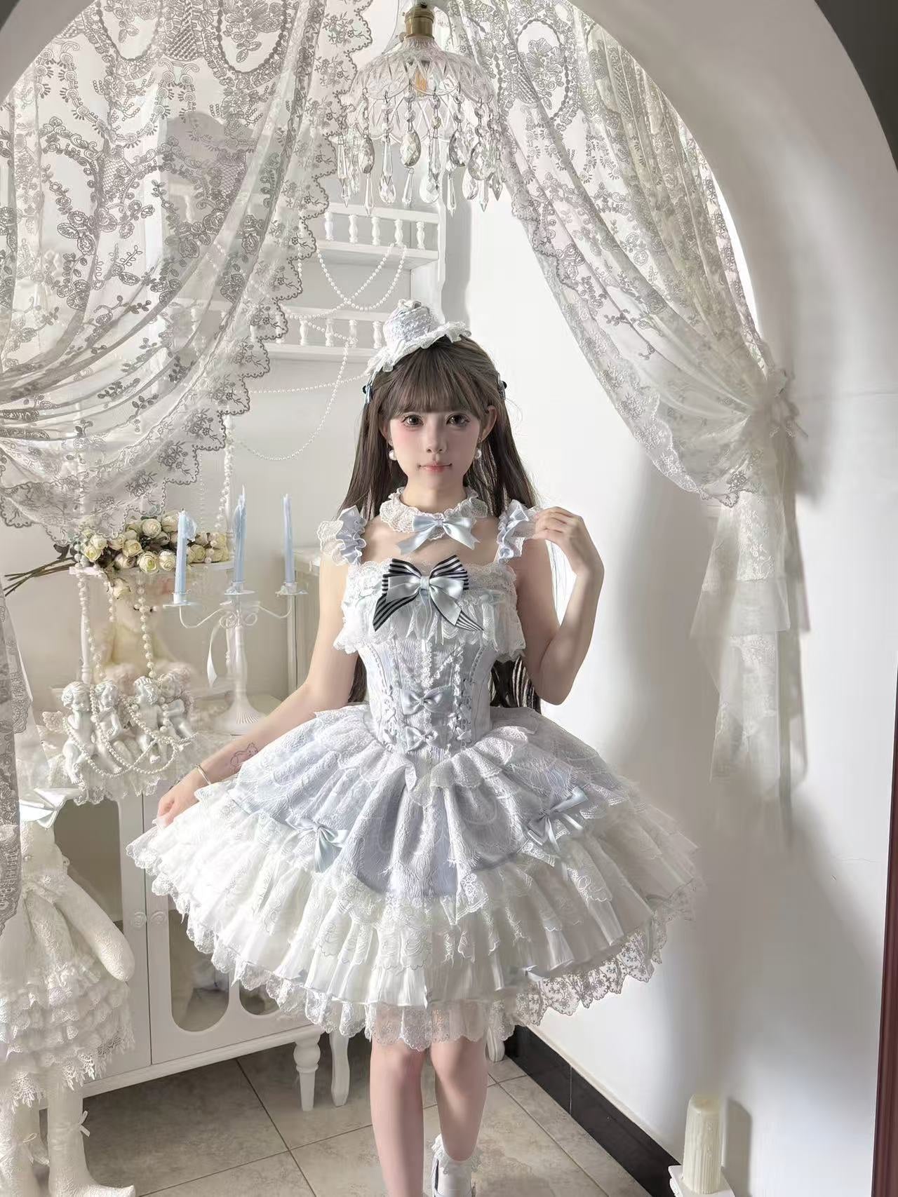 Alice - Sweet Sugar Love Song Balletcore - JSK dress with sweetheart