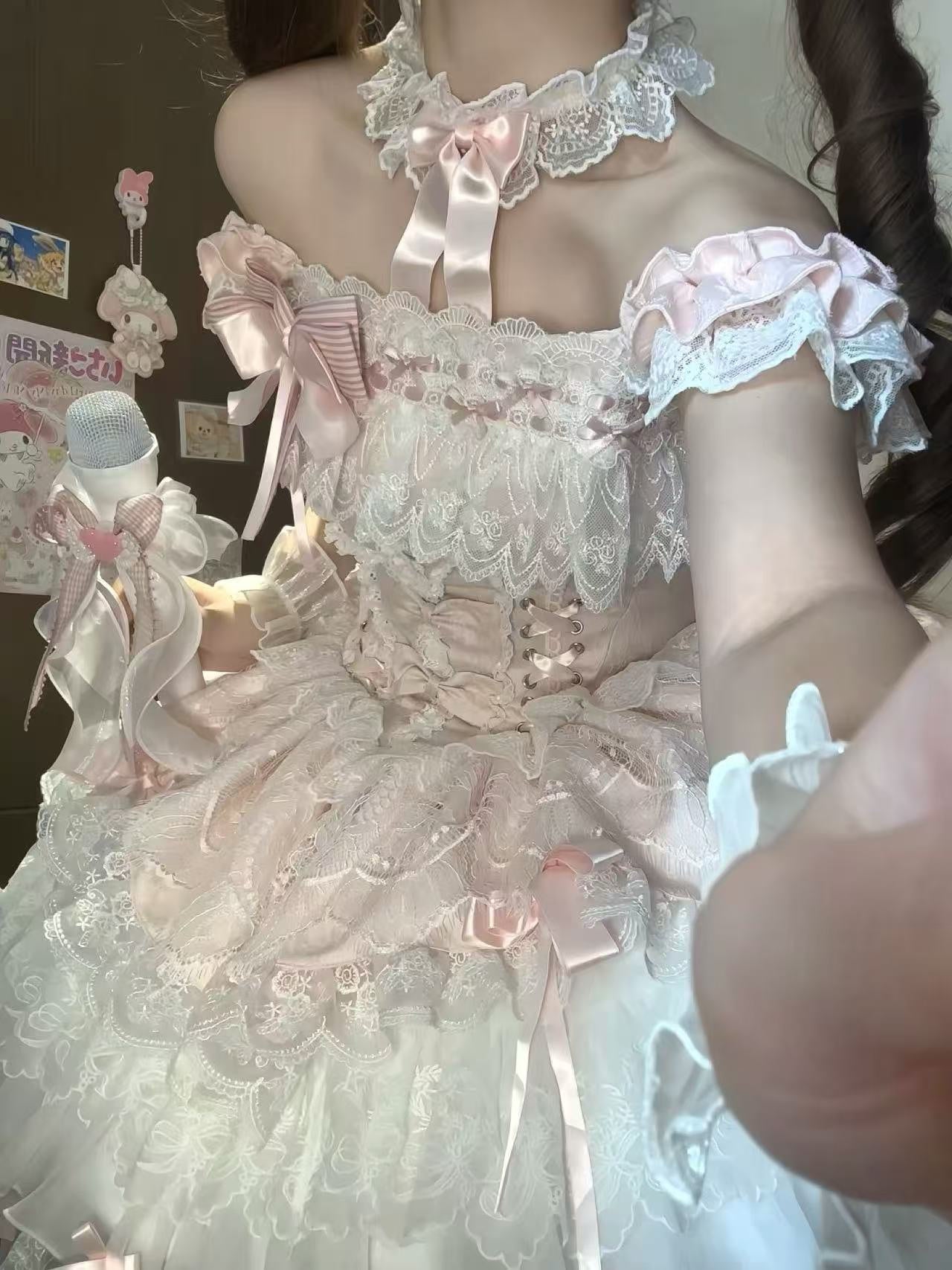 Alice - Sweet Sugar Love Song Balletcore - JSK dress with sweetheart