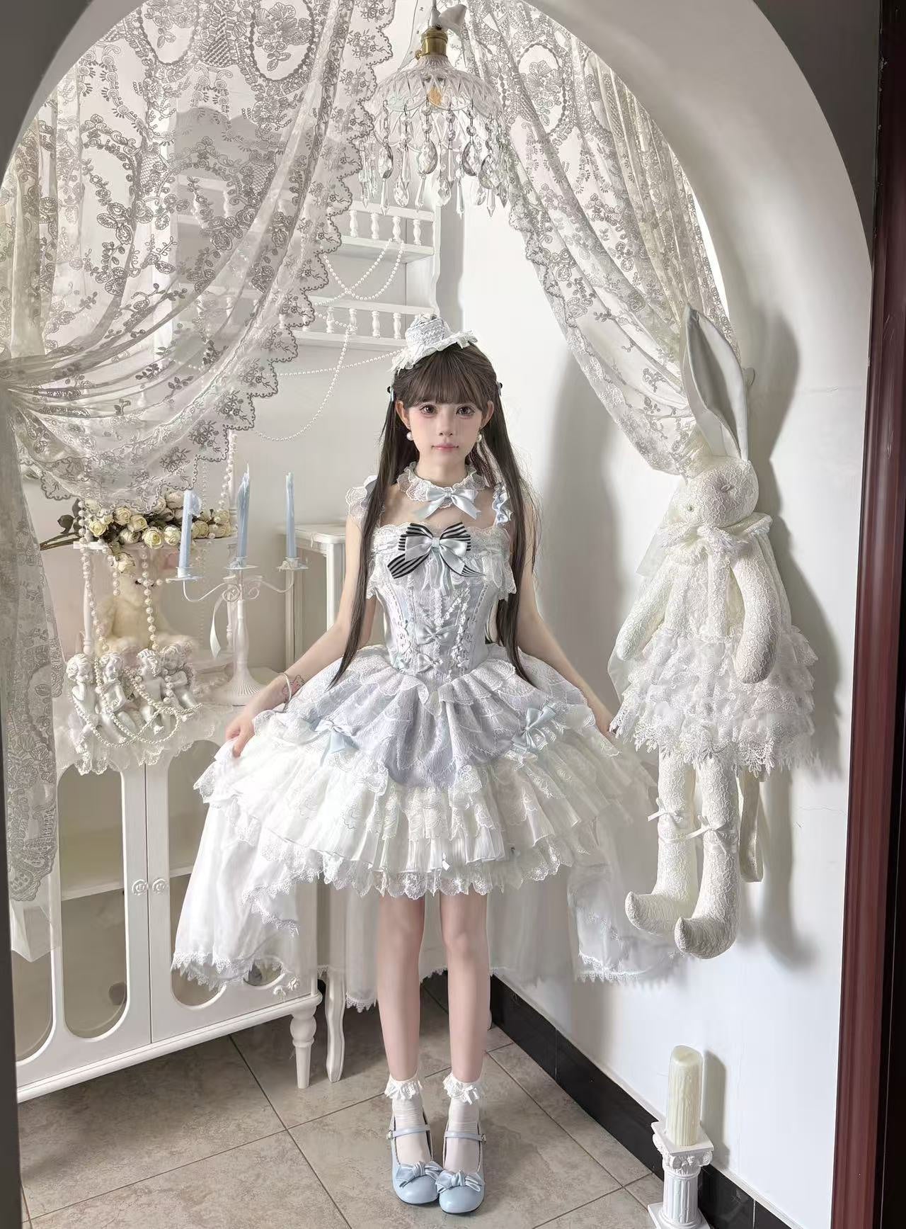 Alice - Sweet Sugar Love Song Balletcore - JSK dress with sweetheart