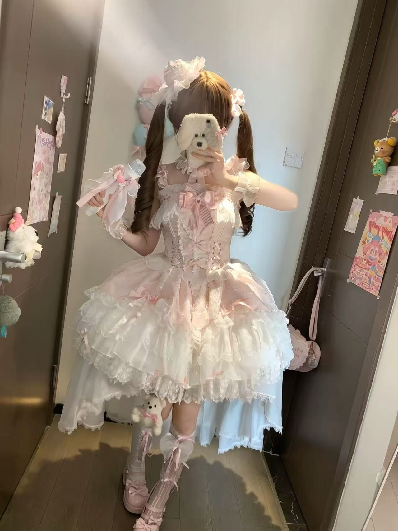 Alice - Sweet Sugar Love Song Balletcore - JSK dress with sweetheart
